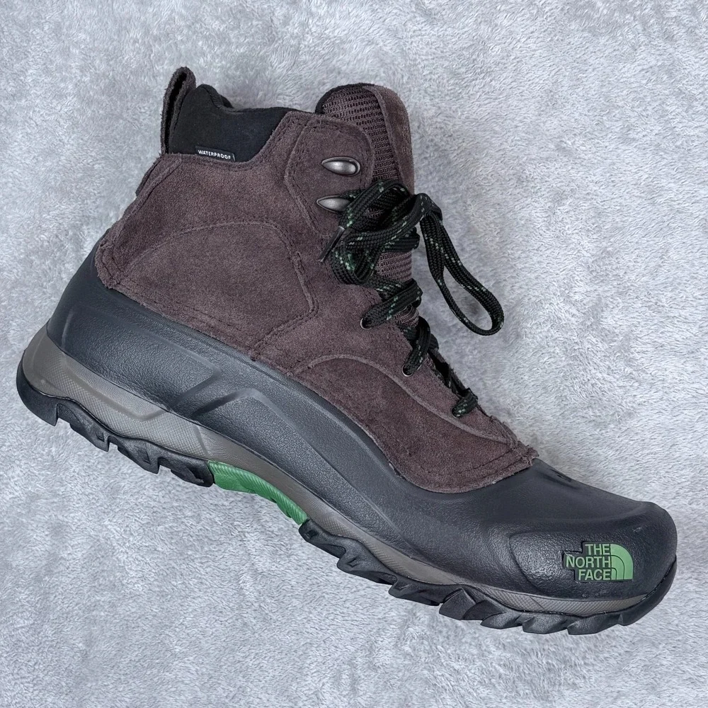 New‎ The North Face Boots Snowfuse Mens 13 HeatSeeker Waterproof Insulated Brown